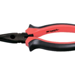 Длинногубцы Black Nickel, 180 мм, прямые, двухкомпонентные рукоятки MATRIX