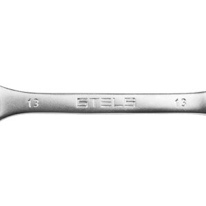 Ключ комбинированный, 20 мм, CrV, матовый хром STELS