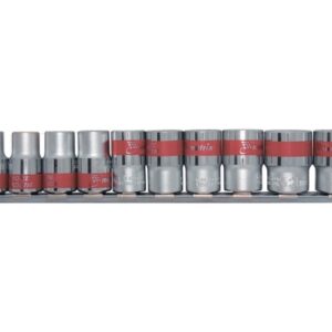 Набор универсальных торцевых головок 1/4", Spline, CrV, 10шт., 4-13мм MATRIX