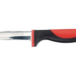 Нож рыбака "FISHERMAN'S DREAM" small, 100 мм, двухк. рук., пластиковые ножны MATRIX KITCHEN