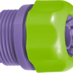 Соединитель пластмассовый для шланга 1/2", с внешней резьбой 3/4" PALISAD