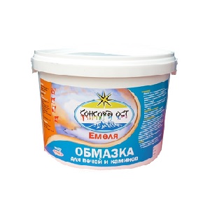 Обмазка ЕМЕЛЯ для печей и каминов 3кг