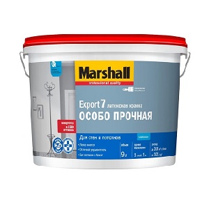 Краска Marshall EXPORT-7 водно-дисперсионная BC 9,0