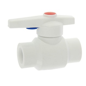Кран шаровой, полипропиленовый, 20 мм