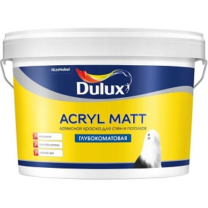 Краска DULUX Акрил матовая BC 2,5л