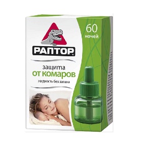 РАПТОР жидкость от комаров 60 ночей