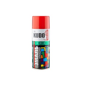 КРАСКА АЭРОЗОЛЬ КРАСНАЯ 520 МЛ 'KUDO' KU-1003
