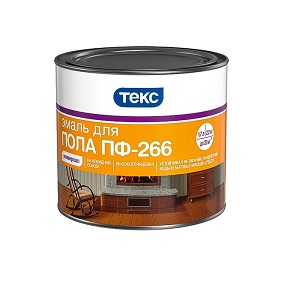 Краска эмаль ПФ266 2.2 кг алкид для пола ТЕКС