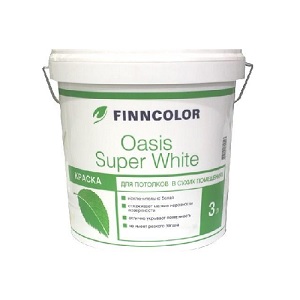 Краска OASIS SUPER WHITE 3л