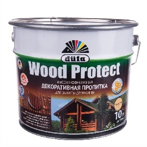 Пропитка Wood Protect 10 л белый