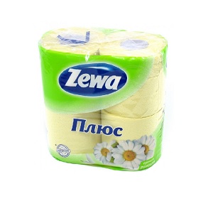 Туалетная бумага ЗЕВА 4 шт.