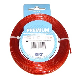 Леска для триммера Premium 2*15м звезда